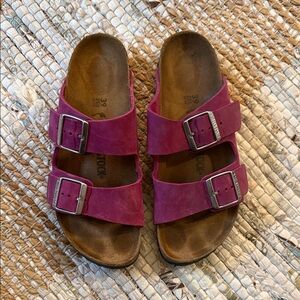 Birkenstock woman’s Berry Double Strap Sandals